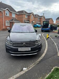 VW Tiguan exterior clean Border Valeters Carlisle - Mobile Car Detailing 1