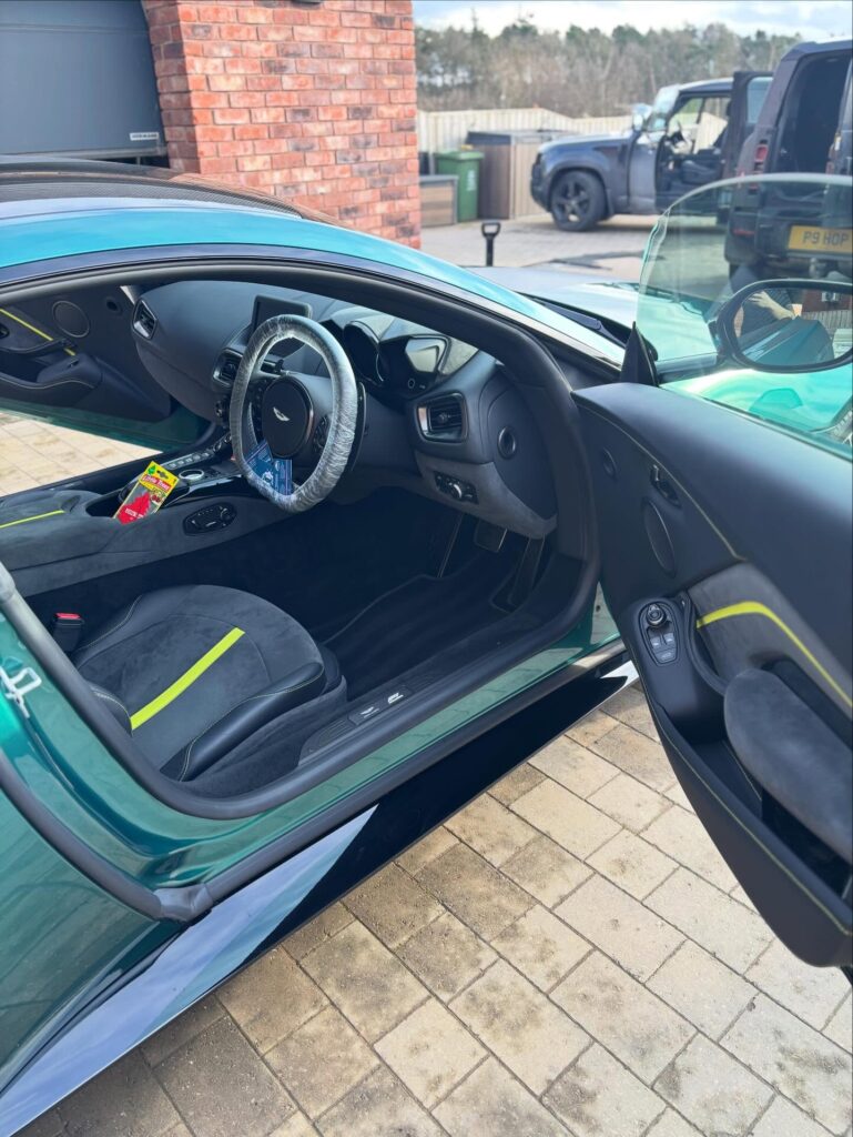Aston Martin Inside and Out Border Valeters - Mobile Carlisle Car Detailing 1