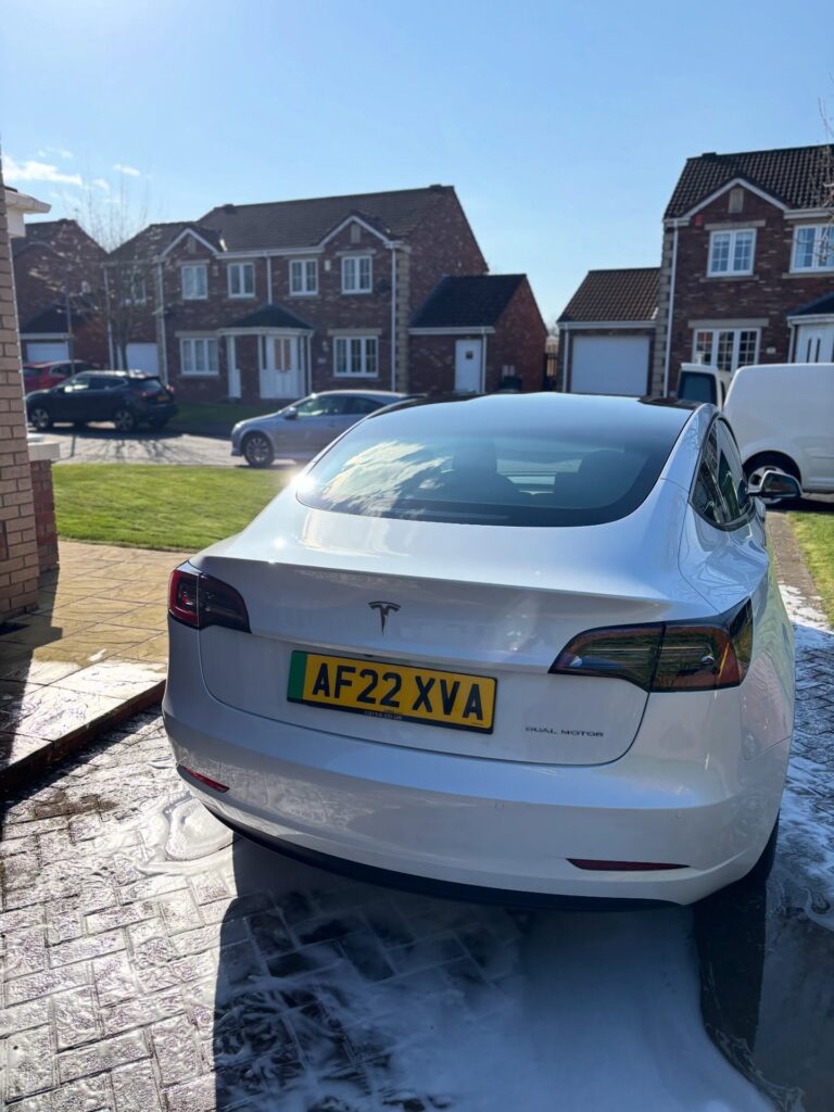 Tesla Model 3 Full Interior and Exterior Valet Border Valeters Carlisle Car Detailing 3
