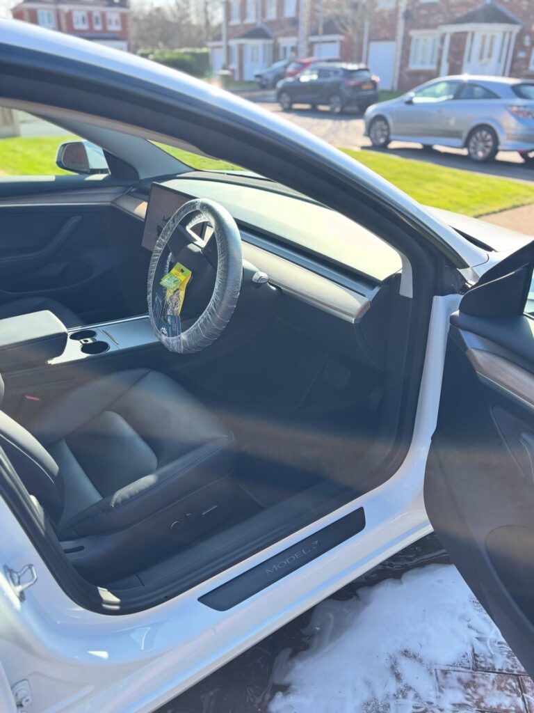 Tesla Model 3 Full Interior and Exterior Valet Border Valeters Carlisle Car Detailing 4