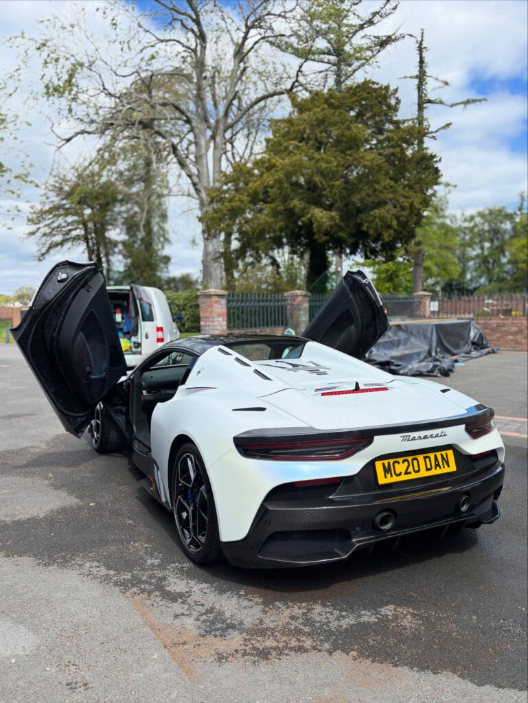 Maserati MC20 7 Maserati MC20 Full Interior and Exterior Valet Border Valeters Carlisle Car Detailing0001